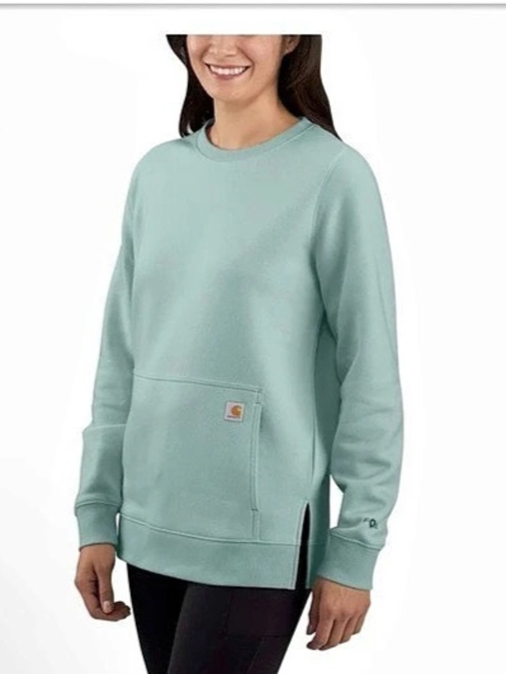 Carhartt Force Built to Work Midweight Sweatshirt Midweight Sweatshirt in Green